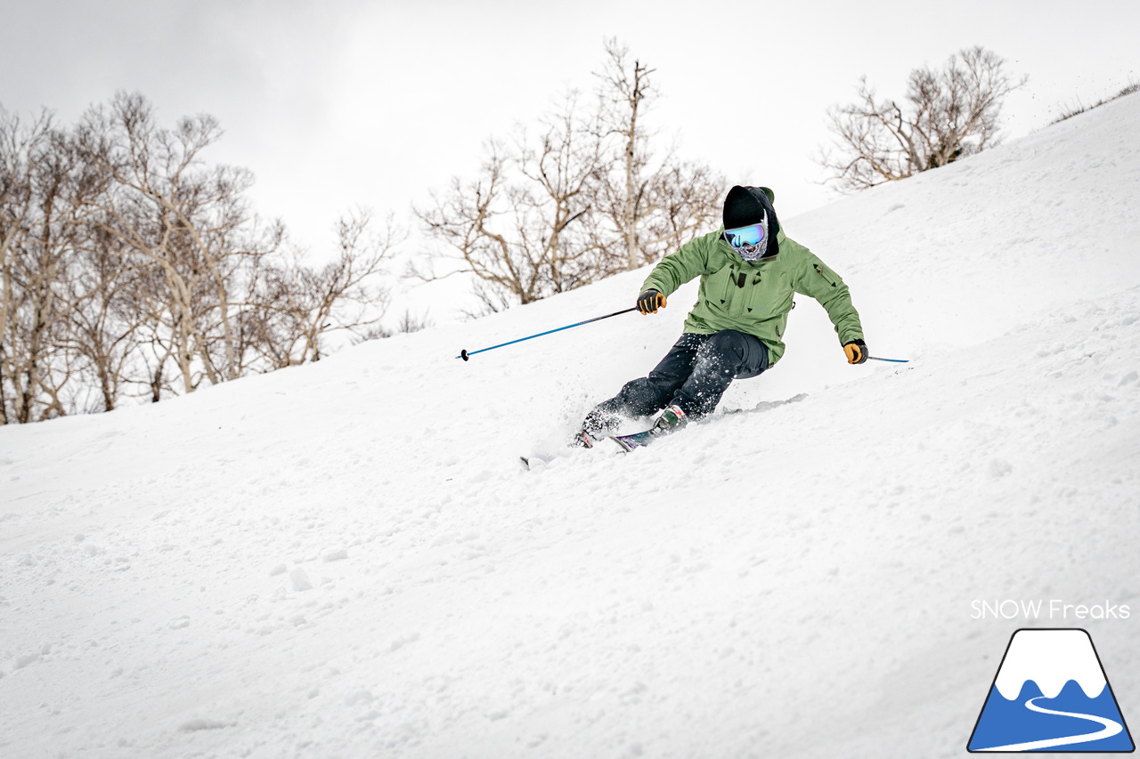 サッポロテイネ｜今シーズンは春セッション！プロスキーヤー・谷藤昌司さんと滑る１日。まさかのパウダー？！